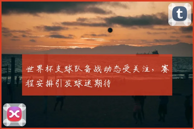 世界杯支球队备战动态受关注,赛程安排引发球迷期待